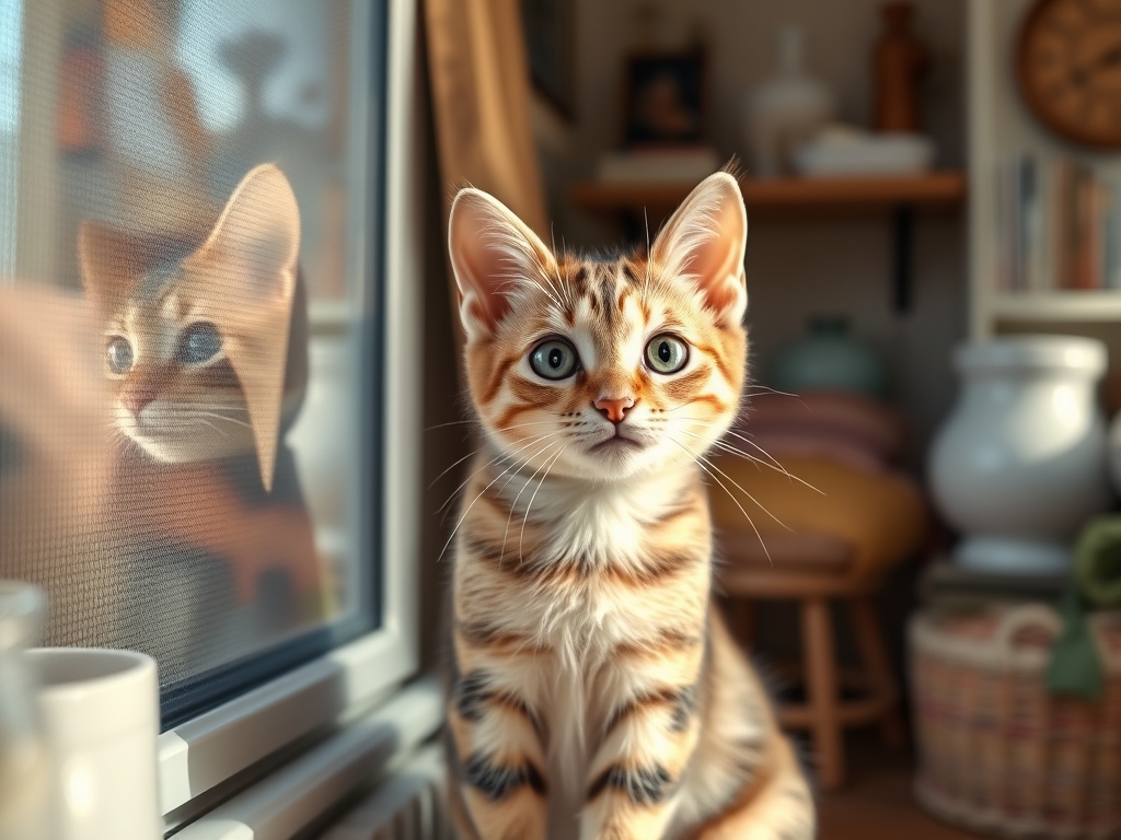 cat proof window screen replacement - cat window screens safety guards guide hero image