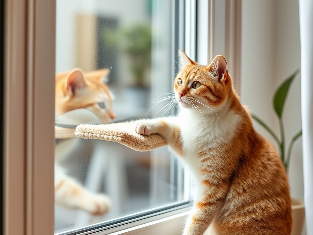 Features to Consider When Choosing a Cat Window Shelf with Scratching Post - cat window shelves perches