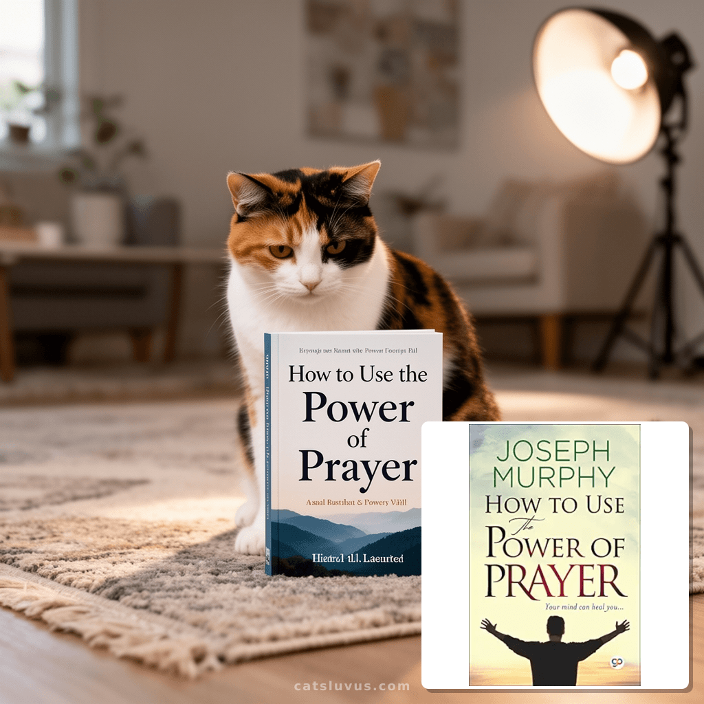 How to Use the Power of Prayer with cat - professional product lifestyle photo