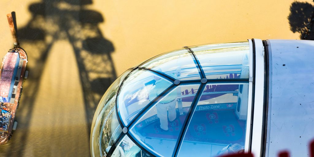 London Eye carriage above river during daytime