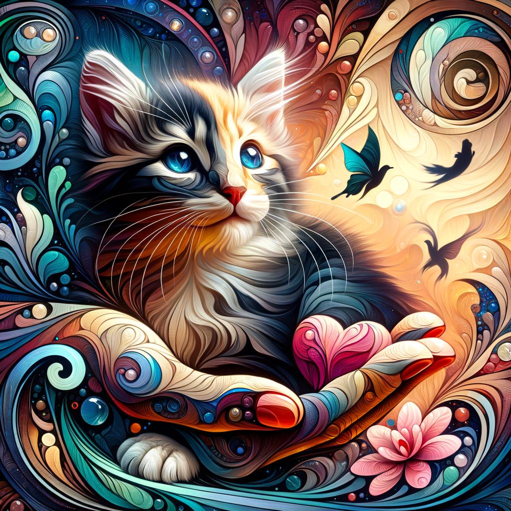 They Pick ‌Up Shelter Kitten Right Before Closing, He's So Happy He Goes Straight to 'Thank' Them