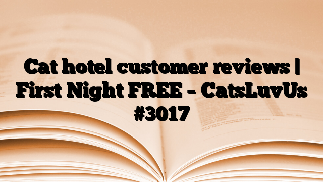 Cat hotel customer reviews | First Night FREE – CatsLuvUs