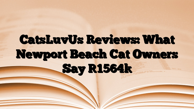 CatsLuvUs Reviews: What Newport Beach Cat Owners Say