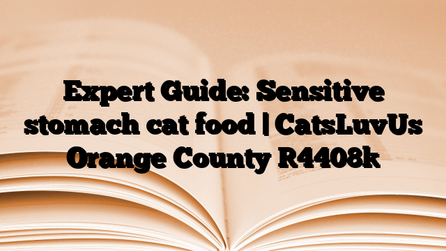 Expert Guide: Sensitive stomach cat food | CatsLuvUs Orange County