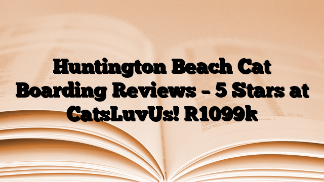 Huntington Beach Cat Boarding Reviews – 5 Stars at CatsLuvUs!