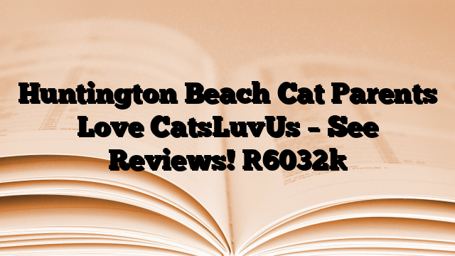 Huntington Beach Cat Parents Love CatsLuvUs – See Reviews!