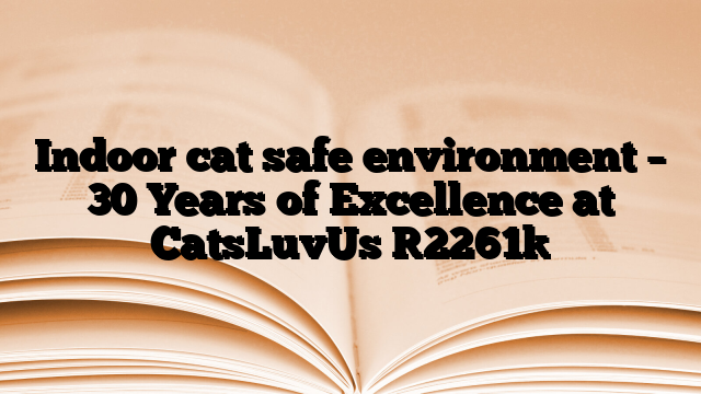 Indoor cat safe environment – 30 Years of Excellence at CatsLuvUs