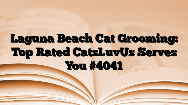 Laguna Beach Cat Grooming: Top Rated CatsLuvUs Serves You