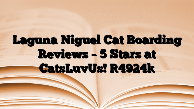 Laguna Niguel Cat Boarding Reviews – 5 Stars at CatsLuvUs!