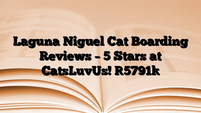 Laguna Niguel Cat Boarding Reviews – 5 Stars at CatsLuvUs!
