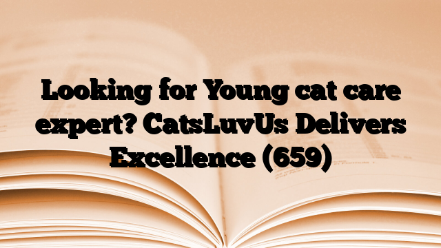 Looking for Young cat care expert? CatsLuvUs Delivers Excellence