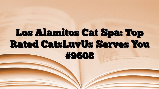 Los Alamitos Cat Spa: Top Rated CatsLuvUs Serves You