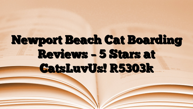 Newport Beach Cat Boarding Reviews – 5 Stars at CatsLuvUs!