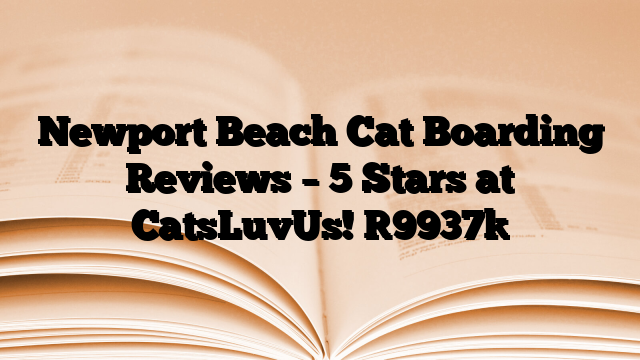 Newport Beach Cat Boarding Reviews – 5 Stars at CatsLuvUs!