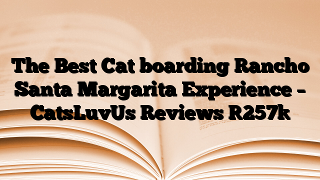 The Best Cat boarding Rancho Santa Margarita Experience – CatsLuvUs Reviews
