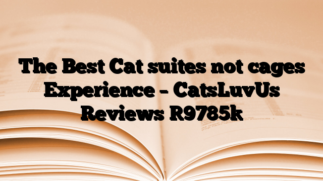 The Best Cat suites not cages Experience – CatsLuvUs Reviews