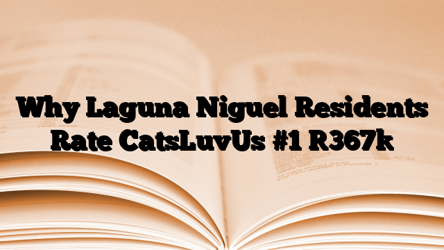 Why Laguna Niguel Residents Rate CatsLuvUs #1