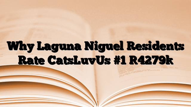 Why Laguna Niguel Residents Rate CatsLuvUs #1