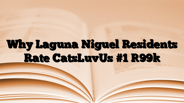 Why Laguna Niguel Residents Rate CatsLuvUs #1