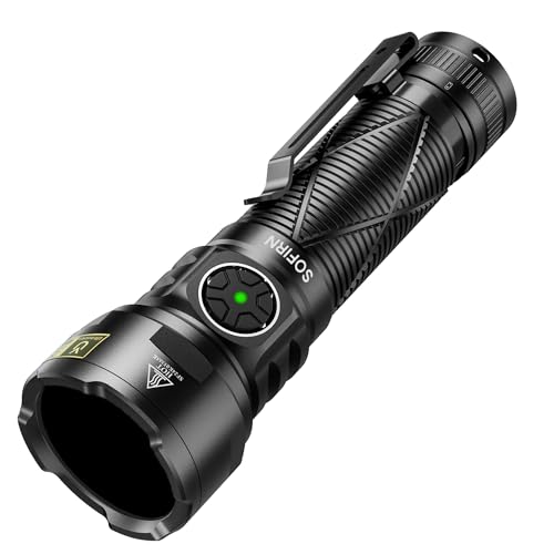 sofirn SR15 UV 365nm Blacklight Flashlight Rechargeable, ZWB2 Filter, IPX8