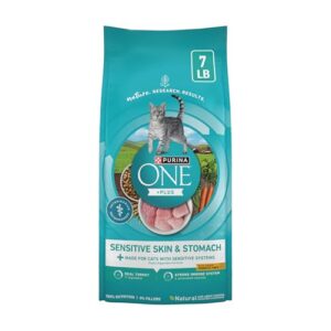 Purina ONE +Plus Sensitive Skin & Stomach (dry, turkey)