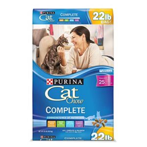 Purina Cat Chow Complete Dry Cat Food (high-protein Complete, 22 lb)