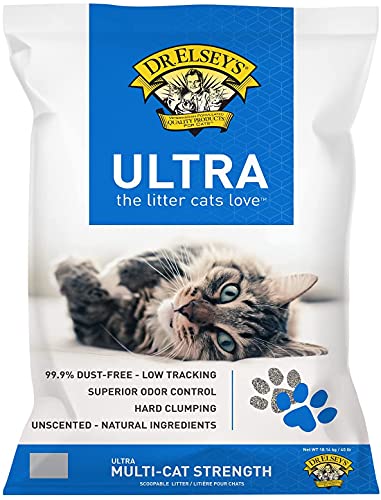 Dr. Elsey's Ultra UnScented Clumping Clay Cat Litter 40 lb bag