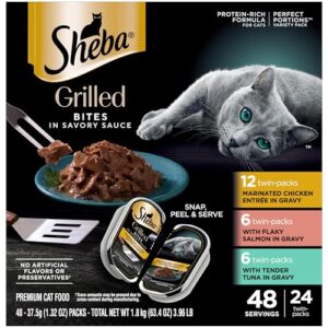 Sheba Perfect Portions Grilled Bites Variety (24 twin trays)