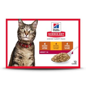 Hill’s Science Diet Adult 1–6 Wet Cat Food Variety Pack