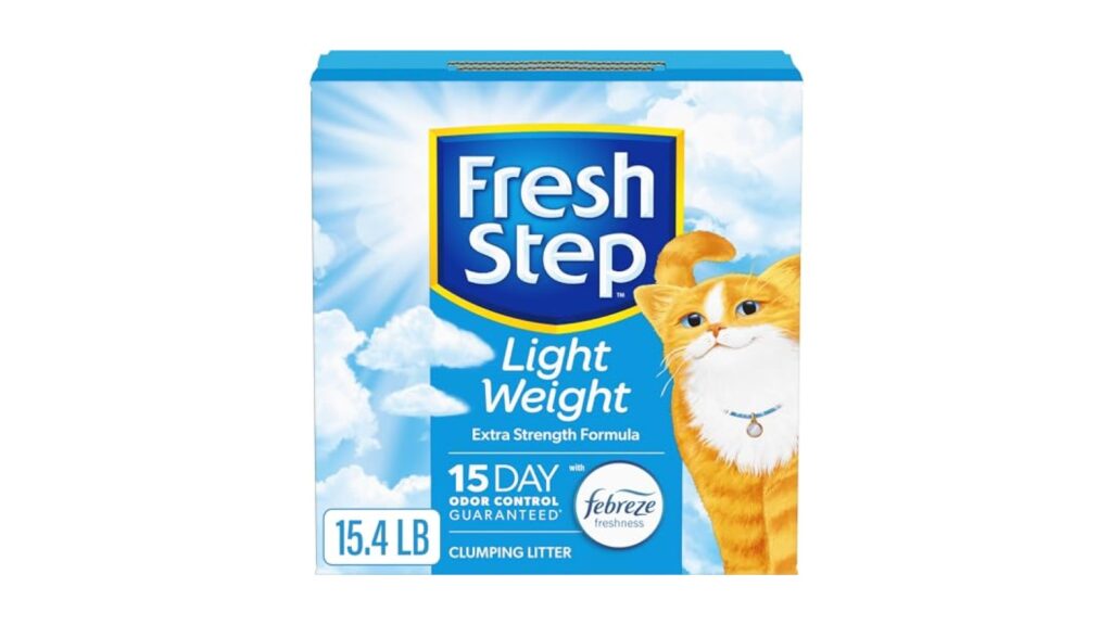 Fresh Step Light Weight Multi Cat Clumping Cat Litter, 15.4 lb.