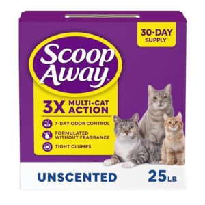 Scoop Away Unscented clumping litter
