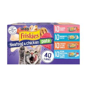 Friskies seafood and chicken pâté