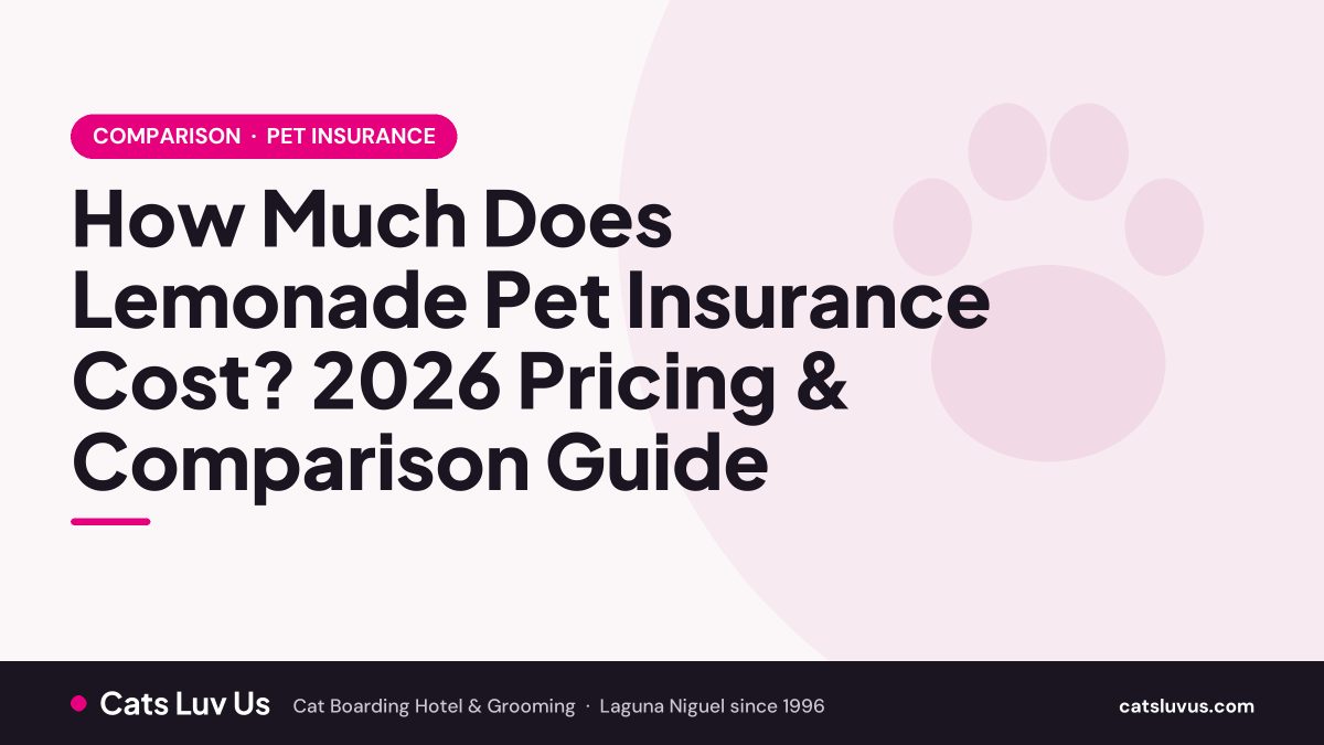 How Much Does Lemonade Pet Insurance Cost? 2026 Pricing & Comparison Guide
